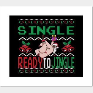 Separation Single singles Ugly Christmas Christmas Posters and Art